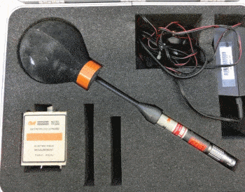 Measure RF power amplifier research 