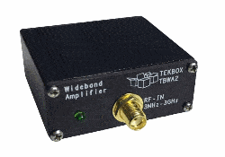 RF pre amplifier for EMC EMI boost signal measurements